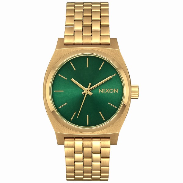 NIXON TIMETELLER MEDIUM GOLD/GREENSUNRAY